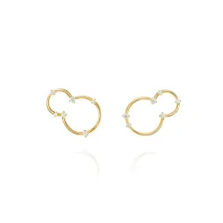Acrobat Lobe Small Earrings