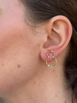 Acrobat Lobe Small Earrings