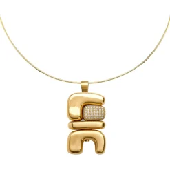 Air 2 Totem Pendant with Diamonds