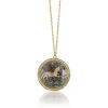 Alchemy Spinning Orb Pendant Necklace