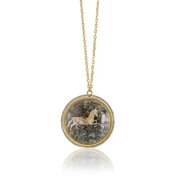 Alchemy Spinning Orb Pendant Necklace