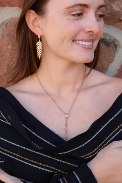 Baguette Bolo Necklace