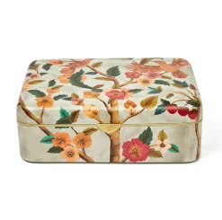 Birds Marquetry Box