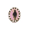 Black Raven Enamel Ring