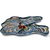 Blue Mushroom Centerpiece Tray