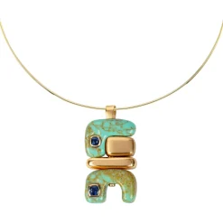 Blue Sapphire Fire Totem