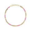 Bubblegum Pink Tubini Bracelet