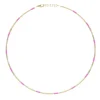 Bubblegum Pink Tubini Necklace