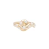 Chunky Wave Polka Dot Ring
