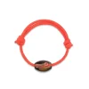 Cowry Bead & Oval Sapphire Surf Cord Anklet