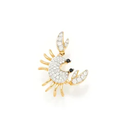 Crab Drop Earring