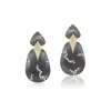 Crevice Diamond Earrings