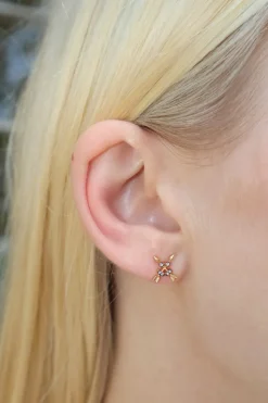 Crossed Arrow Studs