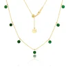 2ct Emerald Floating Necklace