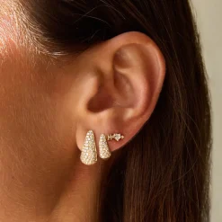 Cupid's Arrow Cartilage Stud