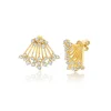 Diamond Acai Earrings with Jackets