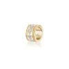 Diamond Heart Rondelle Bead