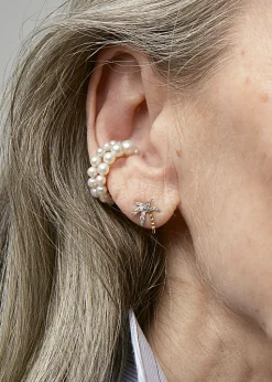 Diamond Palm Earrings