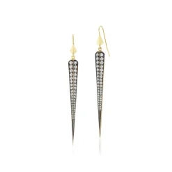 Diamond Spike Earrings