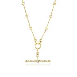 Diamond Twisted Rope T-bar