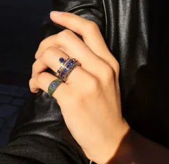 Eterno Tuxedo Diamond Pave Ring