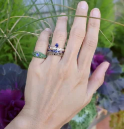 Eterno Tuxedo Diamond Pave Ring