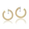 Feelings Earrings with Pear Diamonds