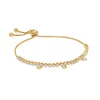 Floating Diamond Bolo Bracelet