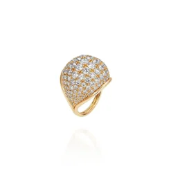 Fluid Diamonds Pave Ring