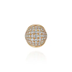 Fluid Diamonds Pave Ring