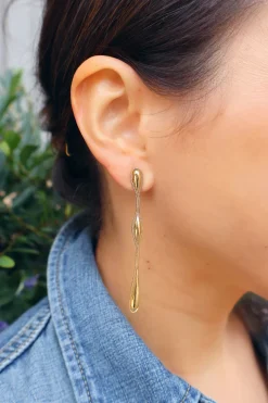 Fluid Gold Earrings