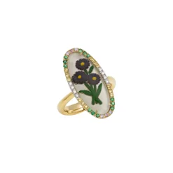 Gerber Daisy Ring