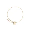 Gold Mini Latch Bracelet