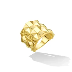 Gold Python Thick Ring