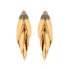 Gold Scarab Bunch Earring