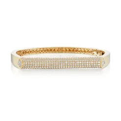 Grace Bangle w/ Diamonds