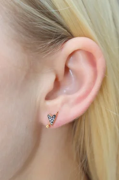 Heart Studs