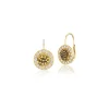 In The Money Fanam Diamond Earrings