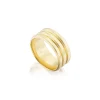 18K Triple Row Band