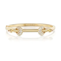 18K Yellow Gold Chakra Icon Bracelet
