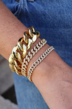 Large Curb Link Bracelet