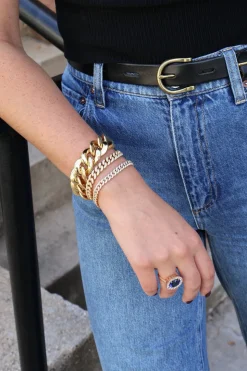 Large Curb Link Bracelet