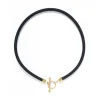 Large Divine Silk Toggle Choker