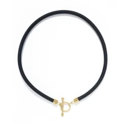 Large Divine Silk Toggle Choker