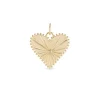 Large Pour Toujours Heart Charm
