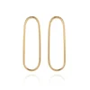 Large Single Chain Earrings