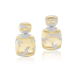 Lightening In A Square Earrings