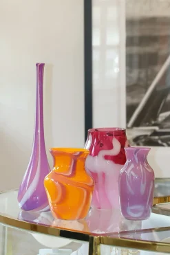 Lilac Drop Neck Vase