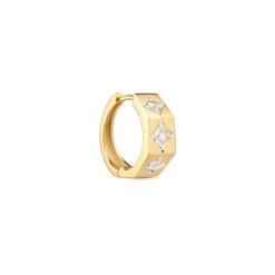 Medium Diamond Ecrou Earring
