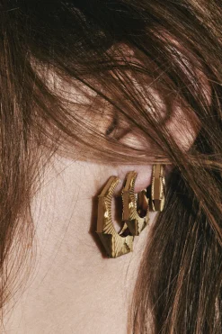 Medium NYC Hoop Earrings